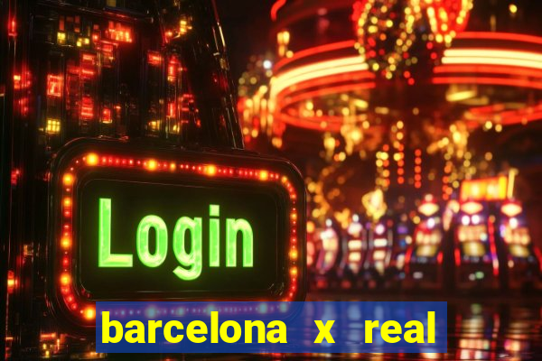 barcelona x real madrid ao vivo futemax